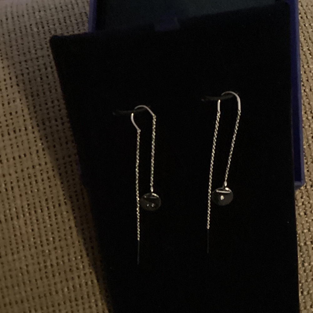 SWAROVSKI Elegant Silver Drop Earrings
NEW